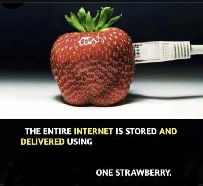 The Internet strawberry